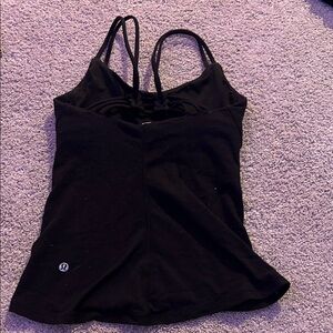 lululemon athletica Elegant Black Camisole